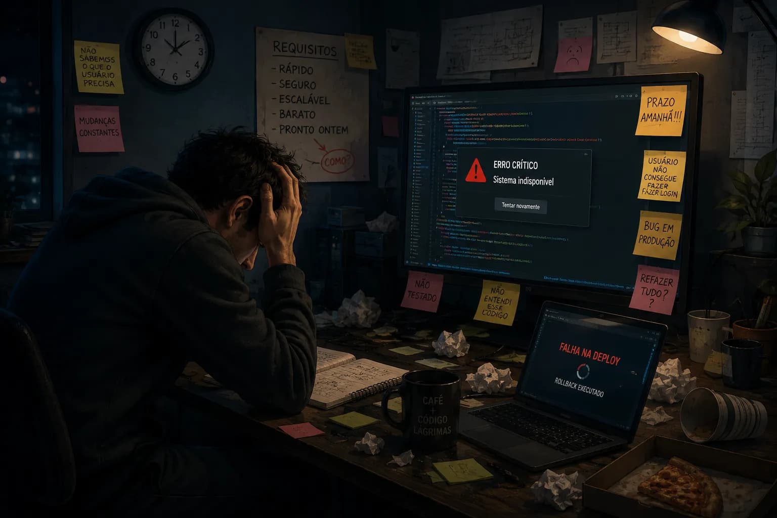 Planejamento de software com requisitos, arquitetura e governança